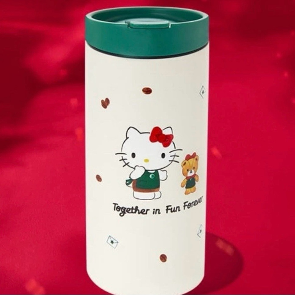 Hello Kitty Starbucks Holiday Collection 2025 Hot cup